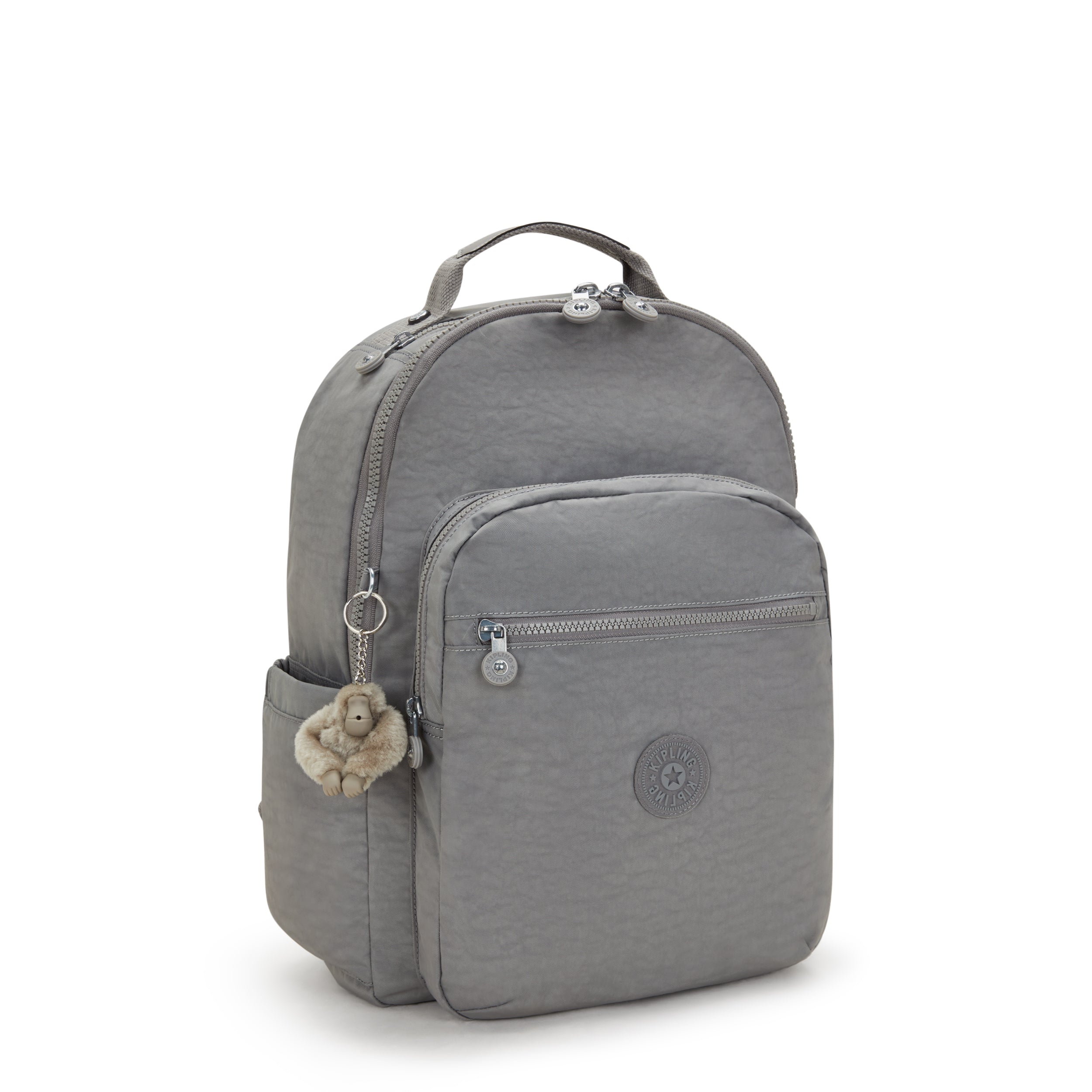Kipling Seoul Inviting Grey Large backpack I5210-8DH