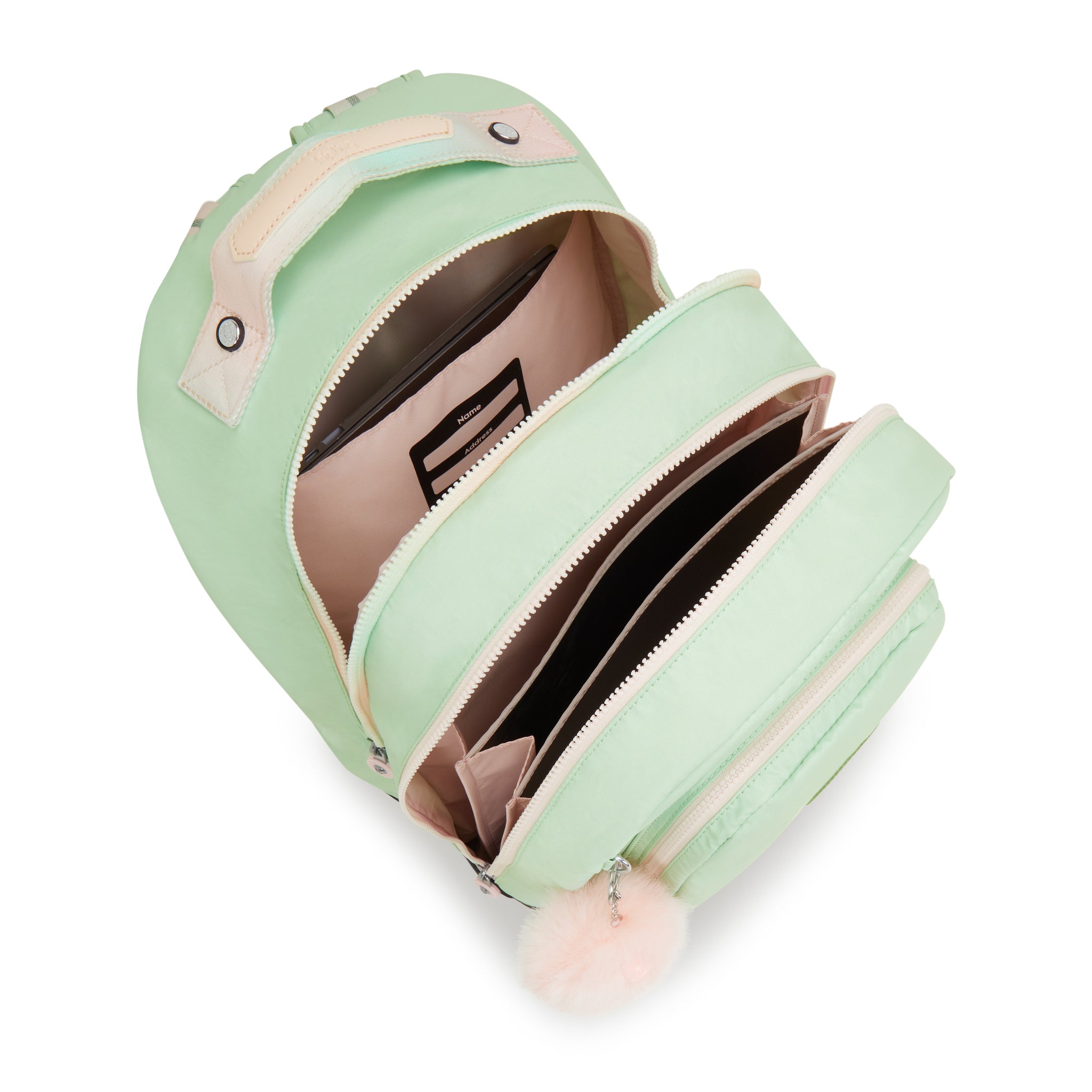 Kipling Class Room Soft Green Met Backpack C2I5213-5KY