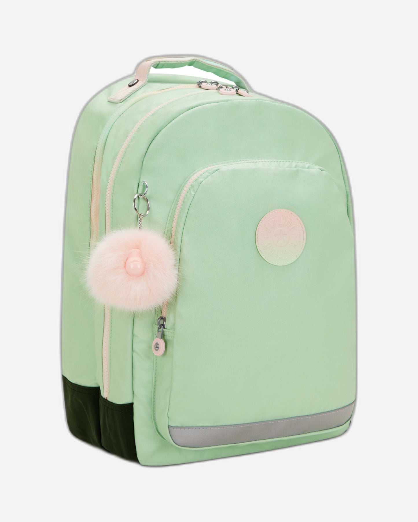 Kipling Class Room Soft Green Met Large Backpack C2I5213-5KY