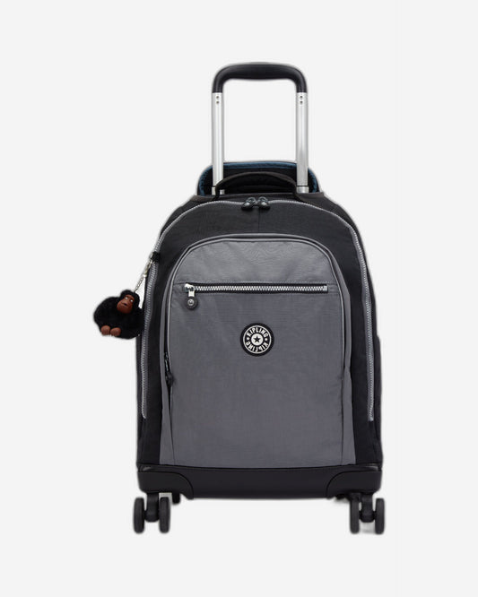 KIPLING New Zea Space Black Bl Large wheeled backpack (with laptop compartment) I5246-2GX