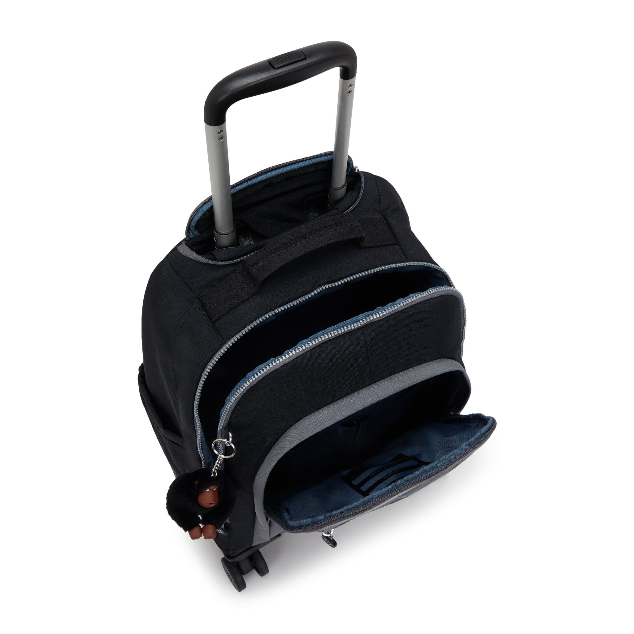 Kipling New Zea Space Black Bl (with Wheeled Bag I5246-2GX