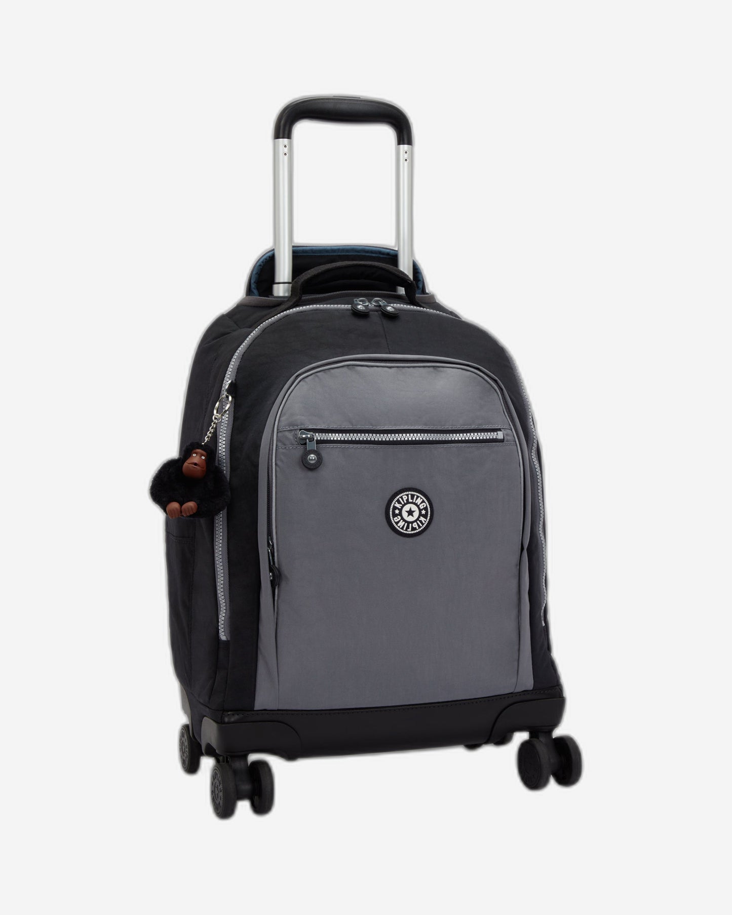 KIPLING New Zea Space Black Bl Large wheeled backpack (with laptop compartment) I5246-2GX