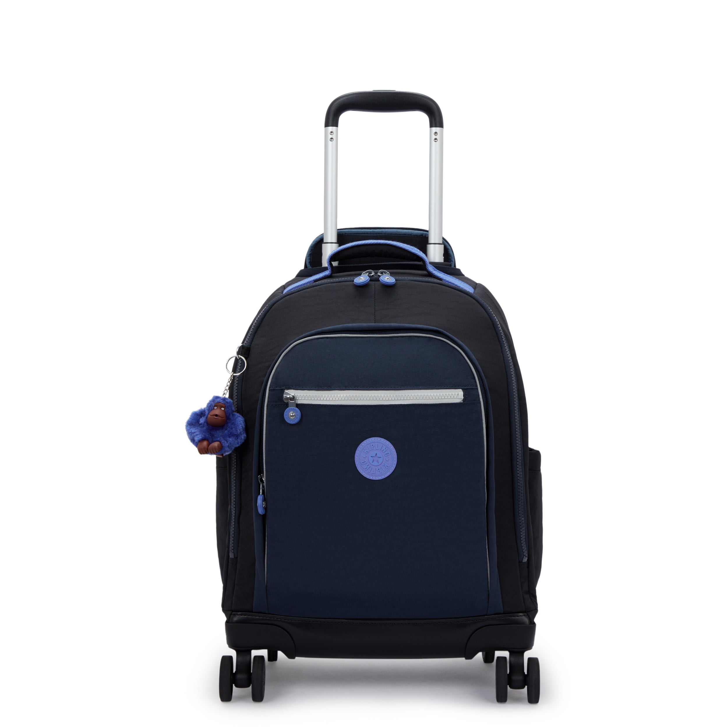 Kipling New Zea True Block Large wheeled backpack with laptop compartment I5246-74Q