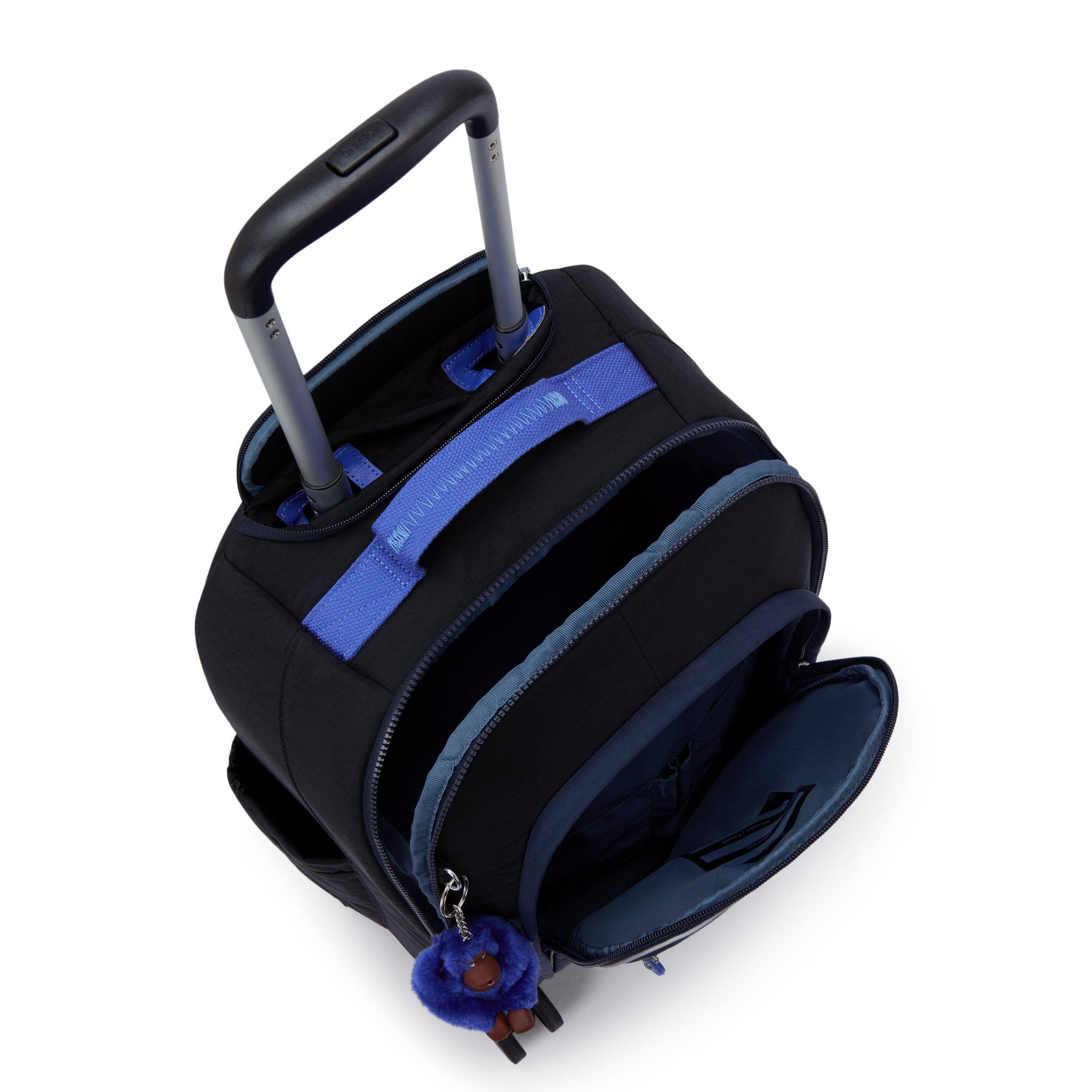 Kipling New Zea True Block Large wheeled backpack with laptop compartment I5246-74Q