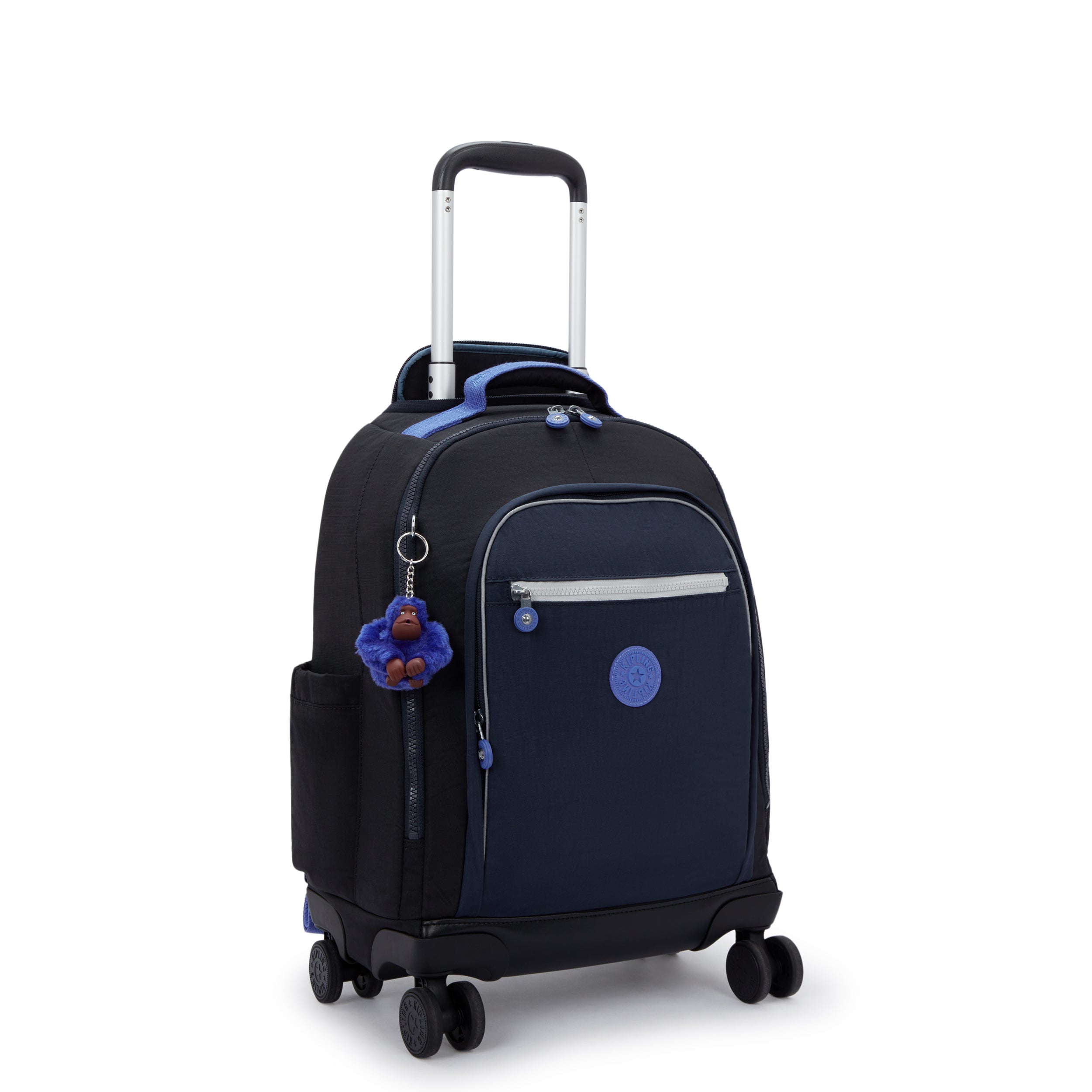 Kipling New Zea True Block Large wheeled backpack with laptop compartment I5246-74Q