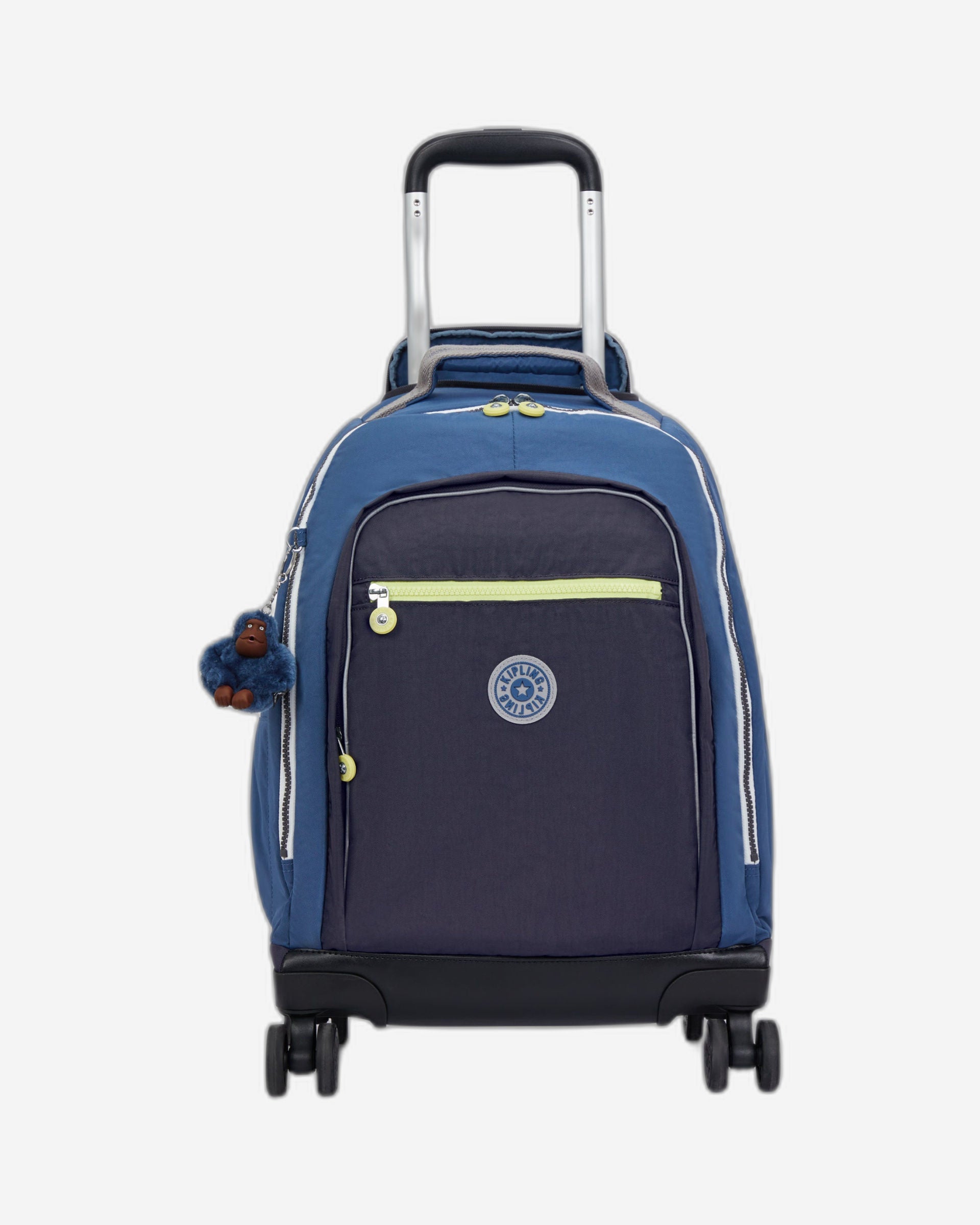 KIPLING-New Zea-Large wheeled backpack (with laptop protection)-Fantasy Blue Bl-I5246-8FB
