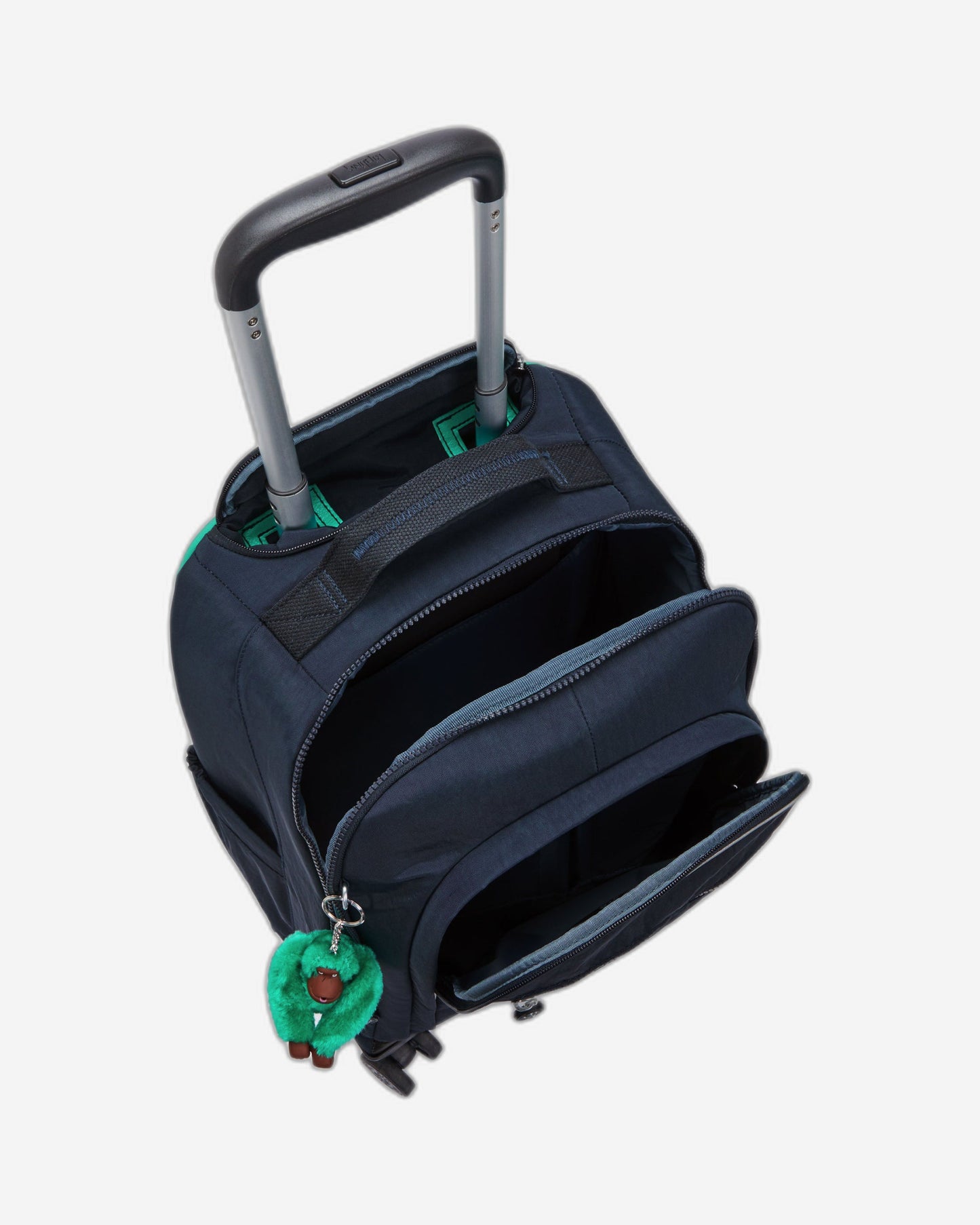 Kipling New Zea Blue Green Bl Large Wheeled Backpack C2I5246-CD7