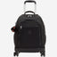 Kipling New Zea True Black Large Wheeled Backpack C2I5246-J99