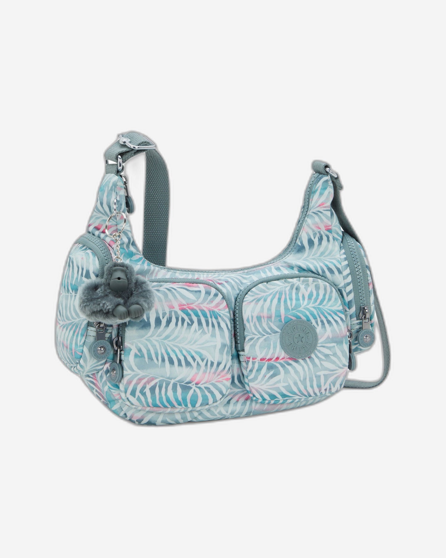 Kipling Rikka S Palmtree Leaves Small Crossbody I5271-3QN