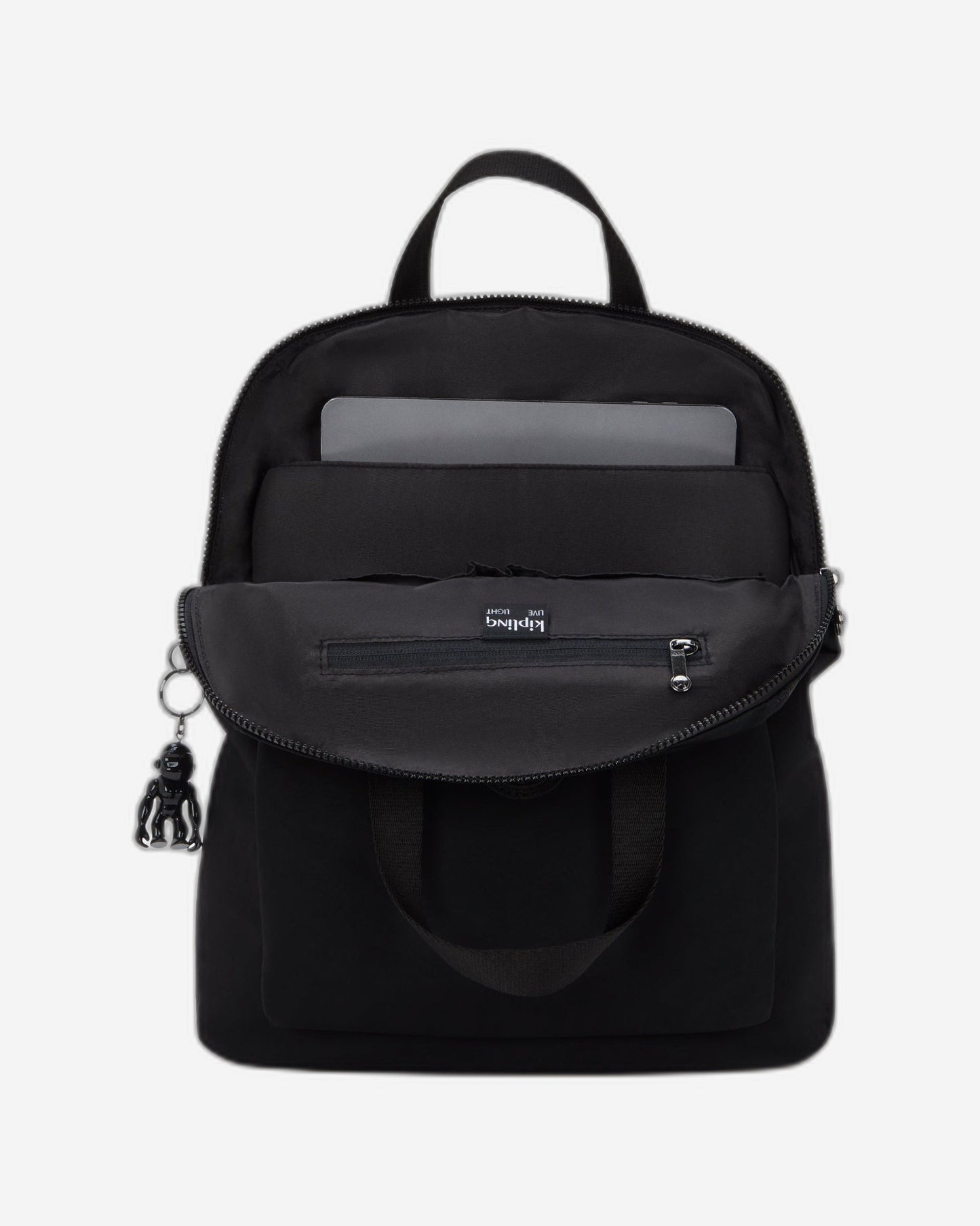 Kipling Kazuki Infinite Black Medium backpack (with laptop compartment) I5306-2EN