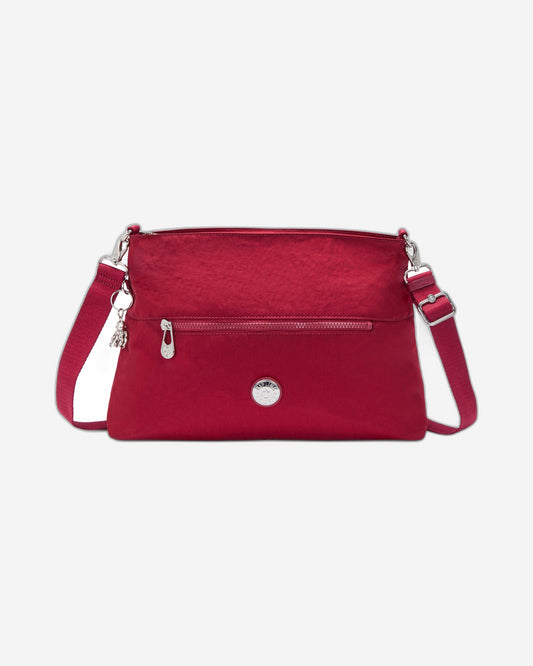 Kipling Pollie M Red Red Wine Medium Shoulderbag I5346-6SE