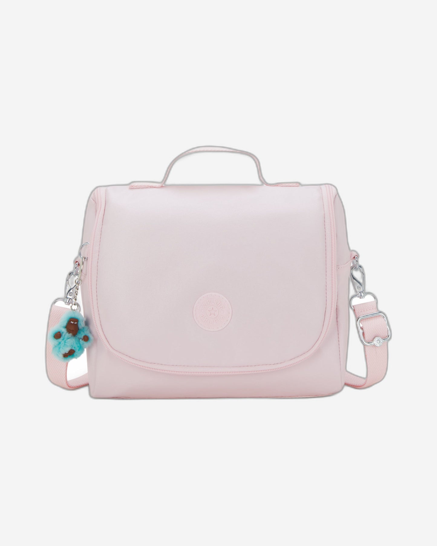 Kipling New Kichirou Sea Pink Met Large lunchbag with trolley sleeve I5356-52J