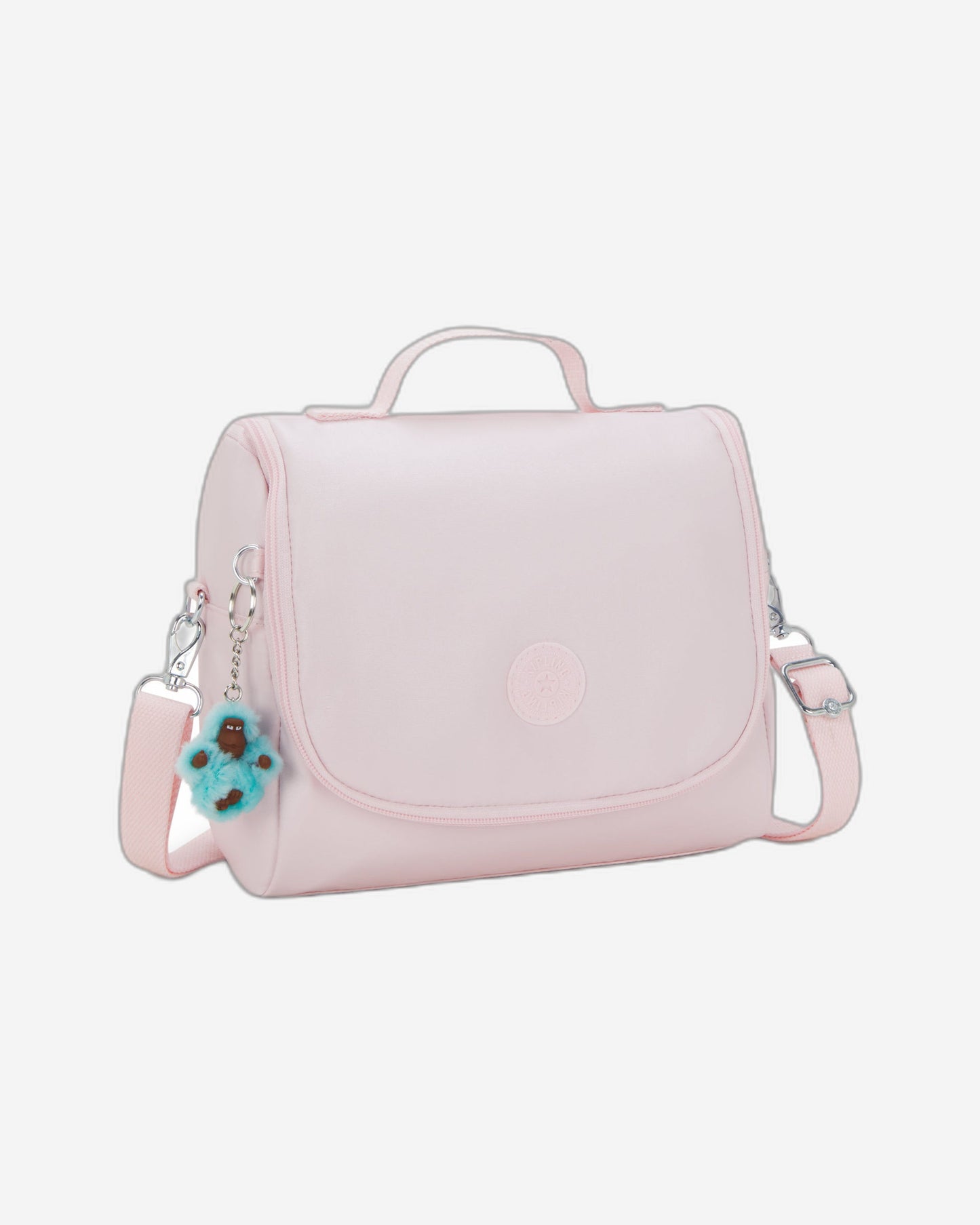 Kipling New Kichirou Sea Pink Met Large lunchbag with trolley sleeve I5356-52J