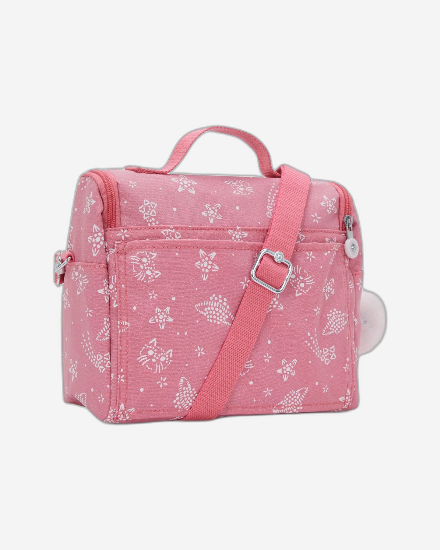 KIPLING New Kichirou Glitter Cats Large lunchbag (with trolley sleeve) I5356-5FR