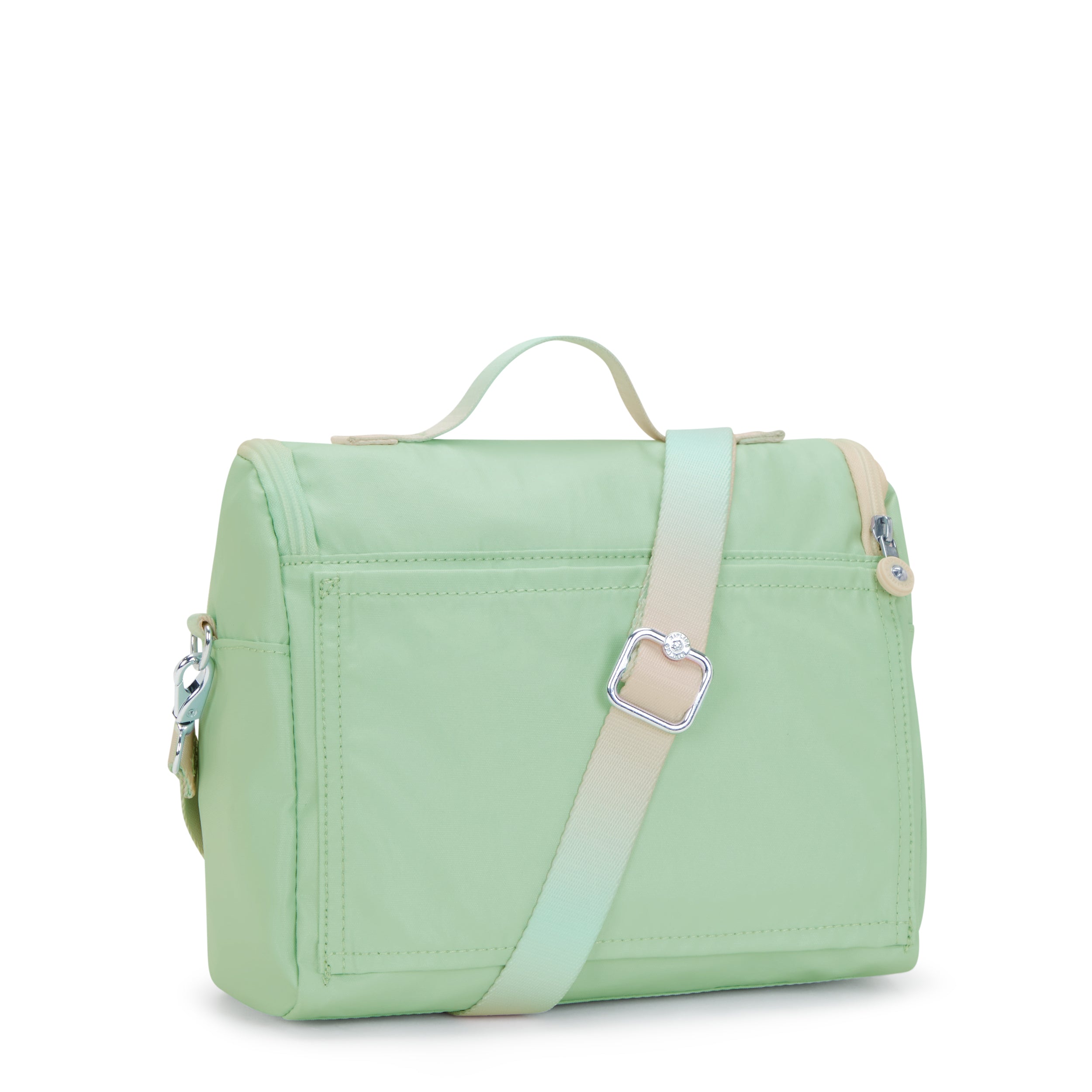 Kipling New Kichirou Soft Green Met Large Lunch Bag with Trolley Sleeve C2I5356-5KY