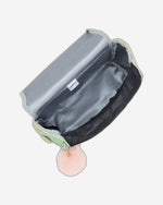 Kipling New Kichirou Soft Green Met Trolley Sleeve Lunch Bag C2I5356-5KY