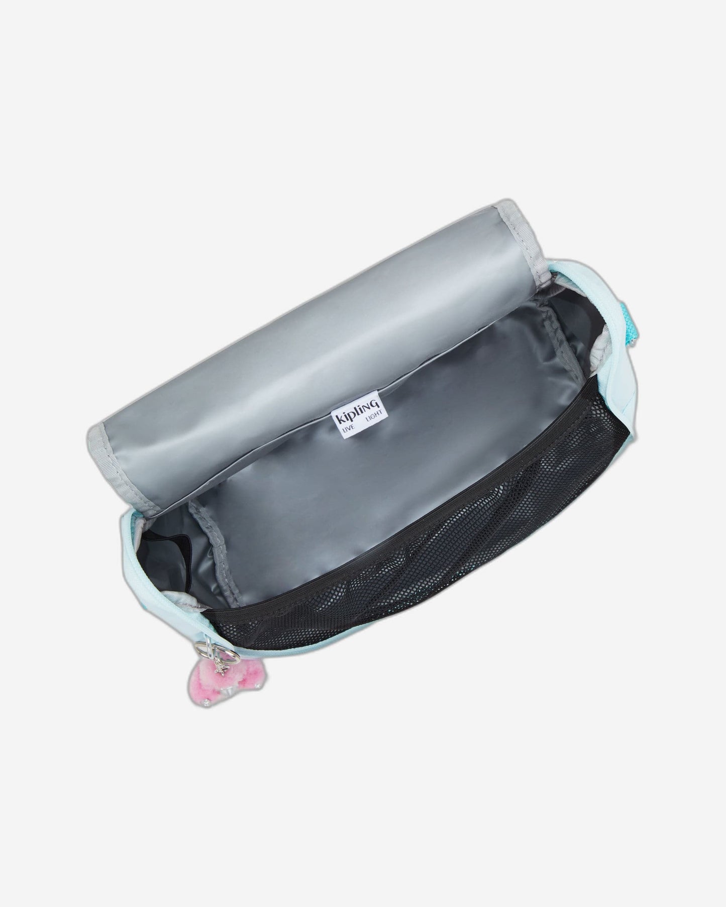 Kipling New Kichirou Blue Sky Metallic Large lunchbox (with Trolley Sleeve) I5356-5MB
