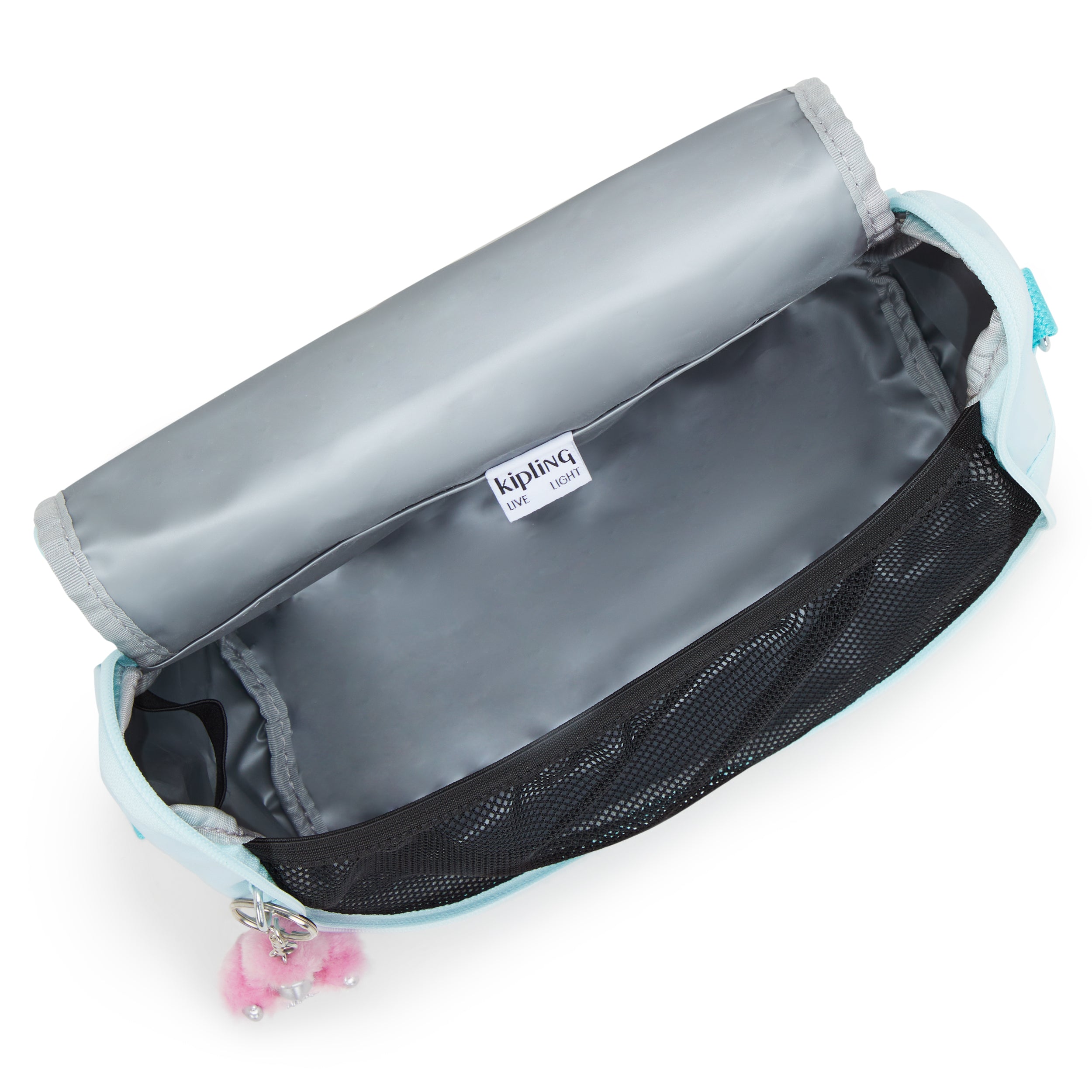 KIPLING New Kichirou Blue Sky Metallic Large lunchbox (with trolley sleeve) I5356-5MB