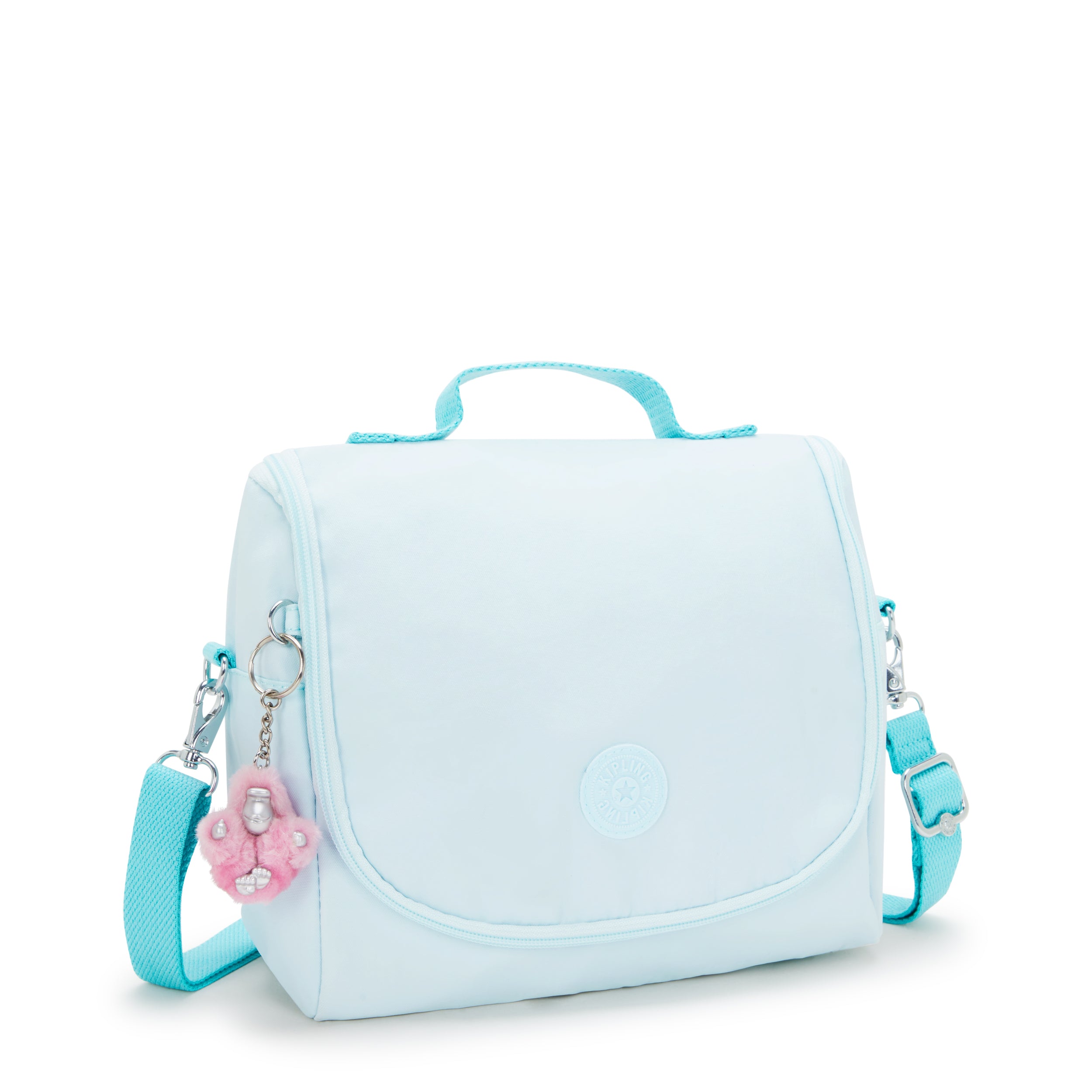 KIPLING New Kichirou Blue Sky Metallic Large lunchbox (with trolley sleeve) I5356-5MB