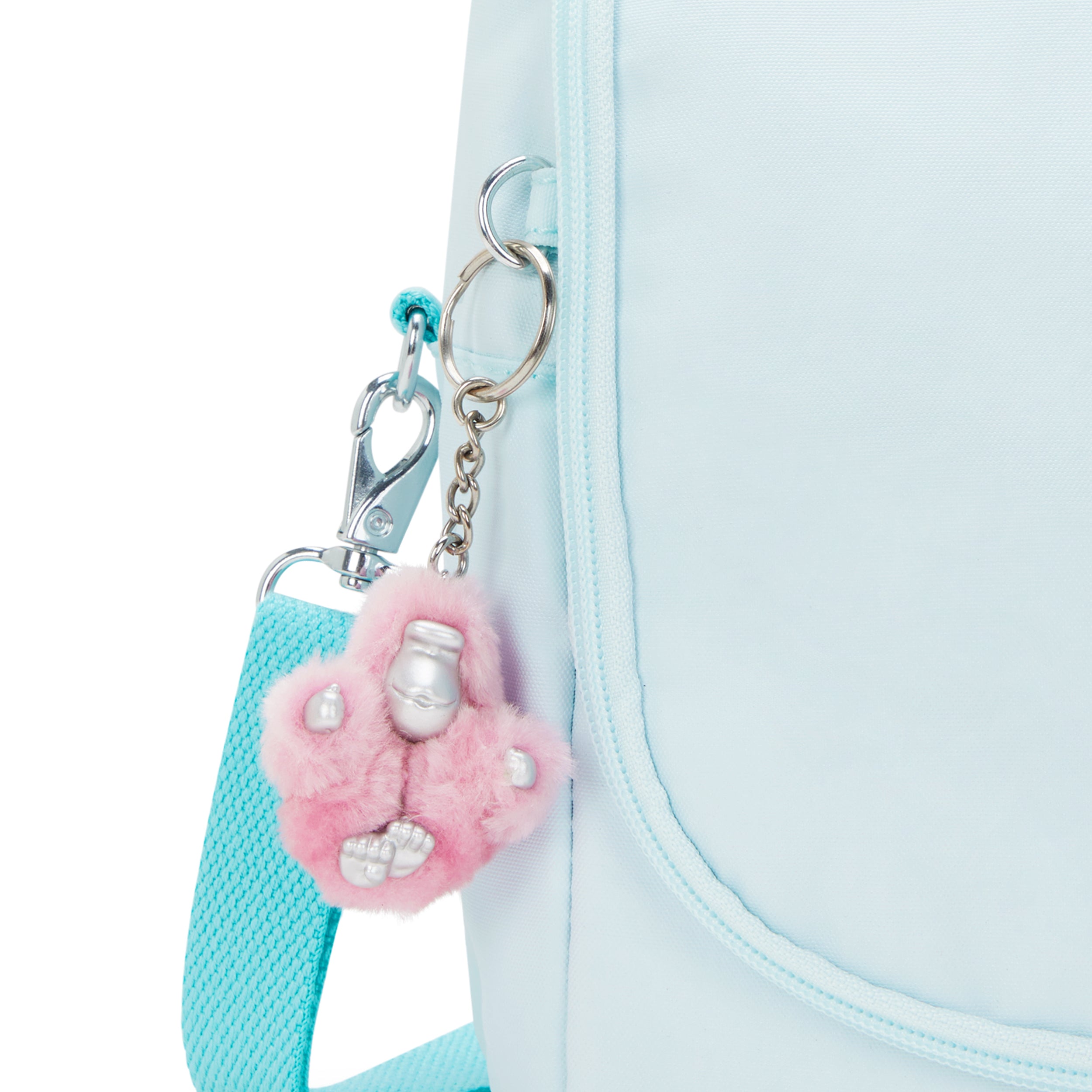 KIPLING New Kichirou Blue Sky Metallic Large lunchbox (with trolley sleeve) I5356-5MB