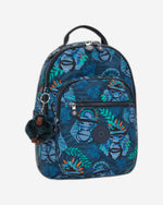 Kipling Seoul S Blue Monkey Fun Small Backpack C2I5357-8HJ