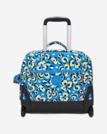 KIPLING Large Wheeled Backpack Female Leopard Floral Giorno