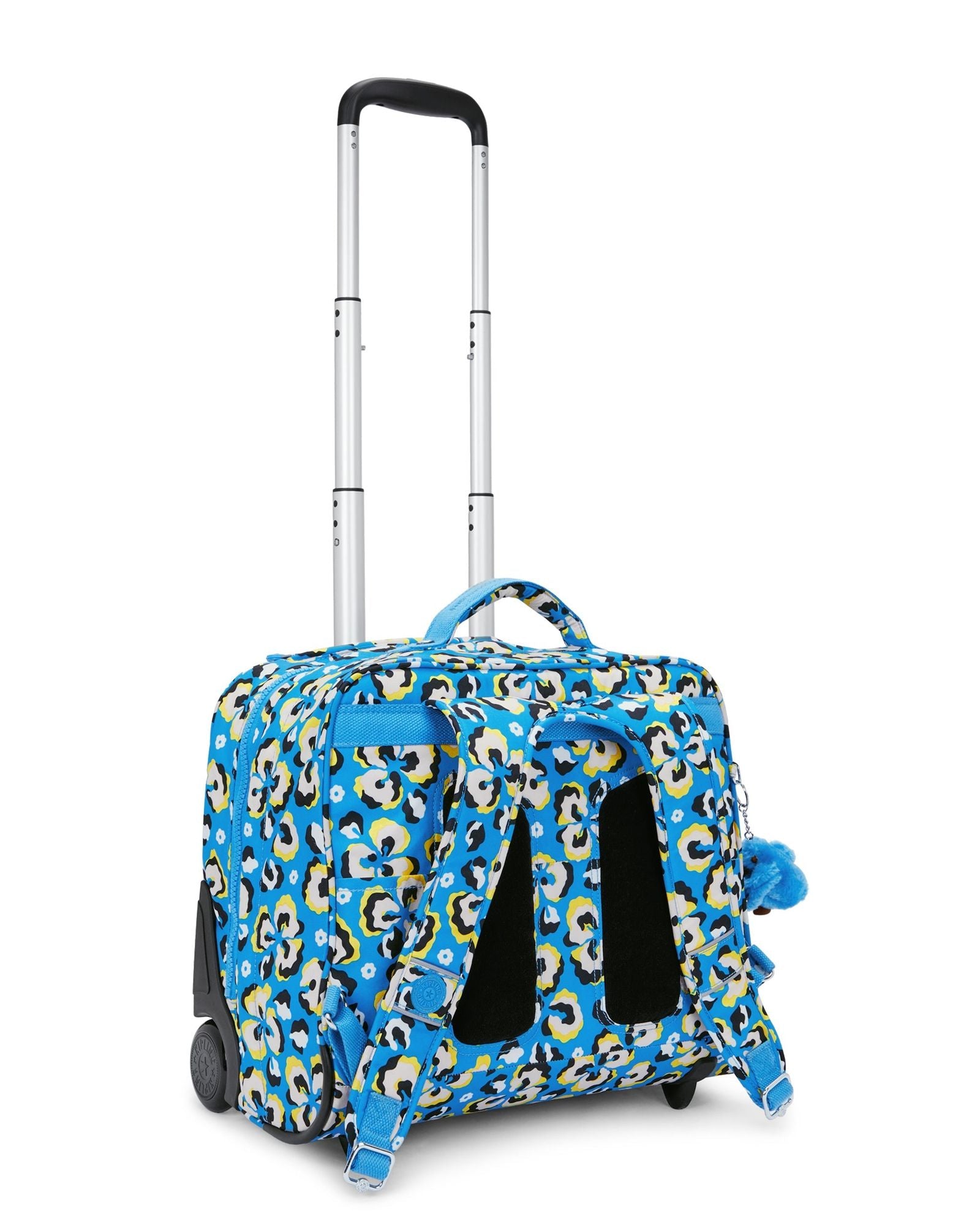 Kipling Large Female Leopard Floral Giorno - Wheeled Bag I5368-P2A