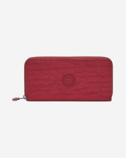 Kipling Money World Funky Red Large Wallet I5411-4SS