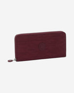 Kipling Money World Lounge Wine Large wallet I5411-5FW