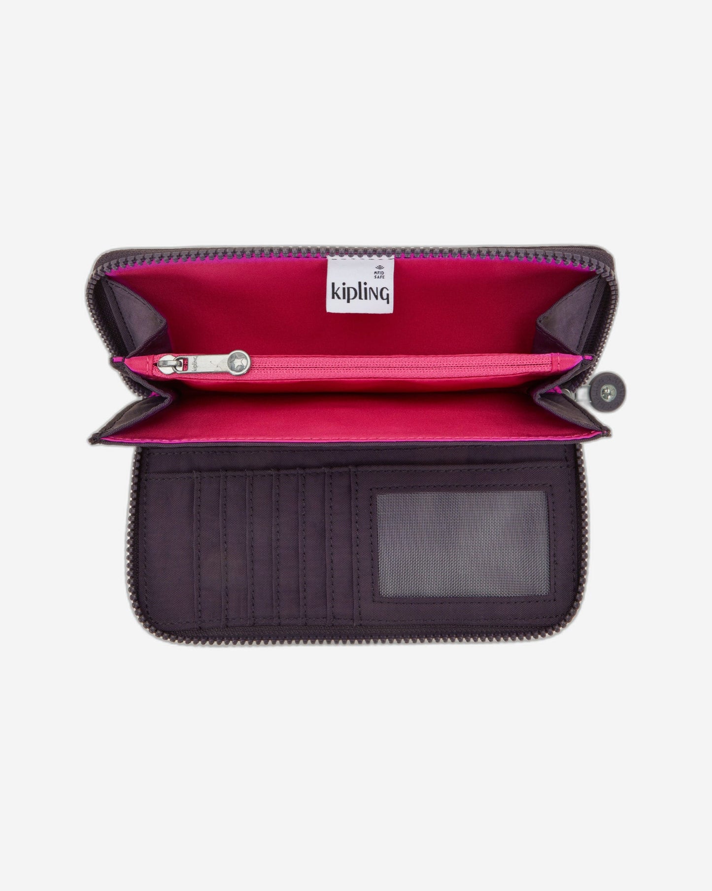 Kipling Money World Ultimate Plum Large Wallet I5411-67U