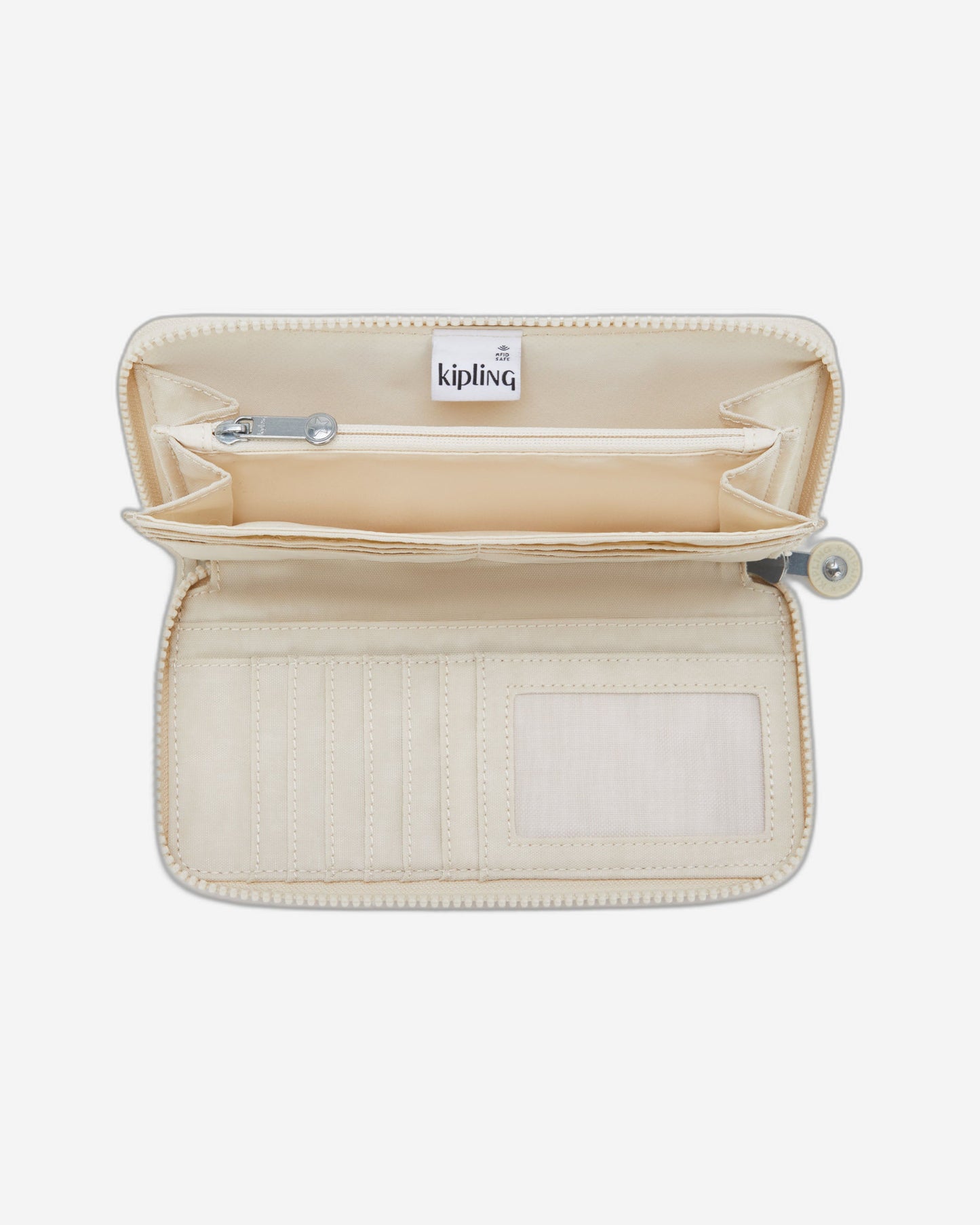 Kipling Money World Hideaway Beige Large Wallet I5411-7JR