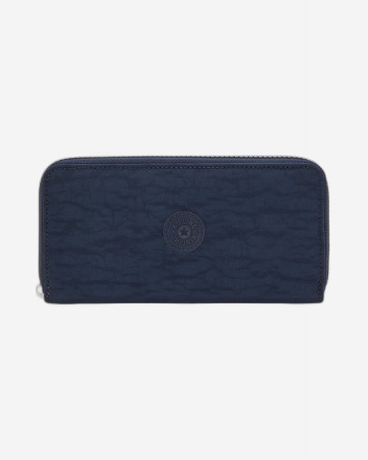 Kipling Money World Blue Bleu 2 Large Wallet I5411-96V