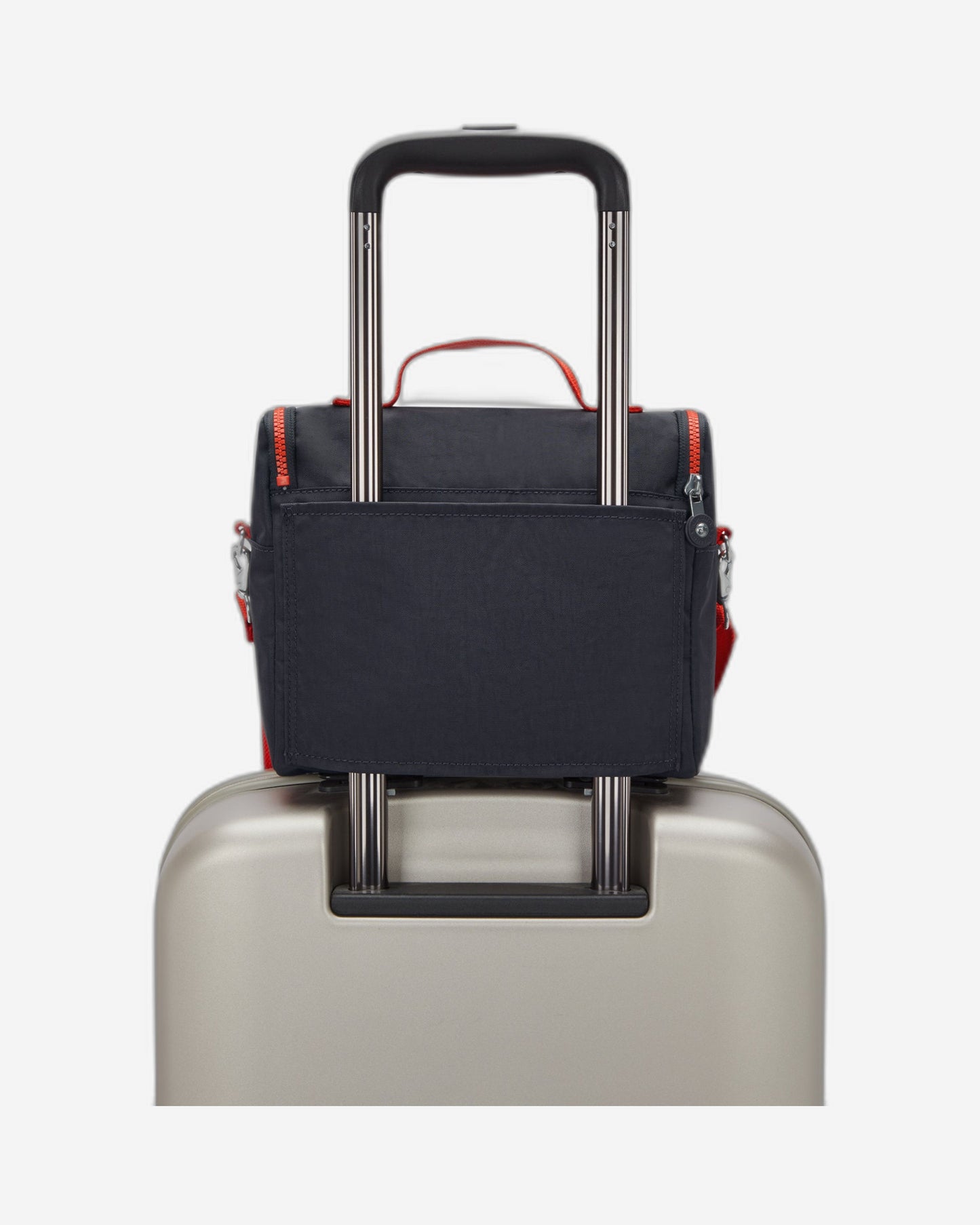 Kipling New Kichirou Iron Letter Fun Large Lunch Bag with Trolley Sleeve C2I5412-LM8