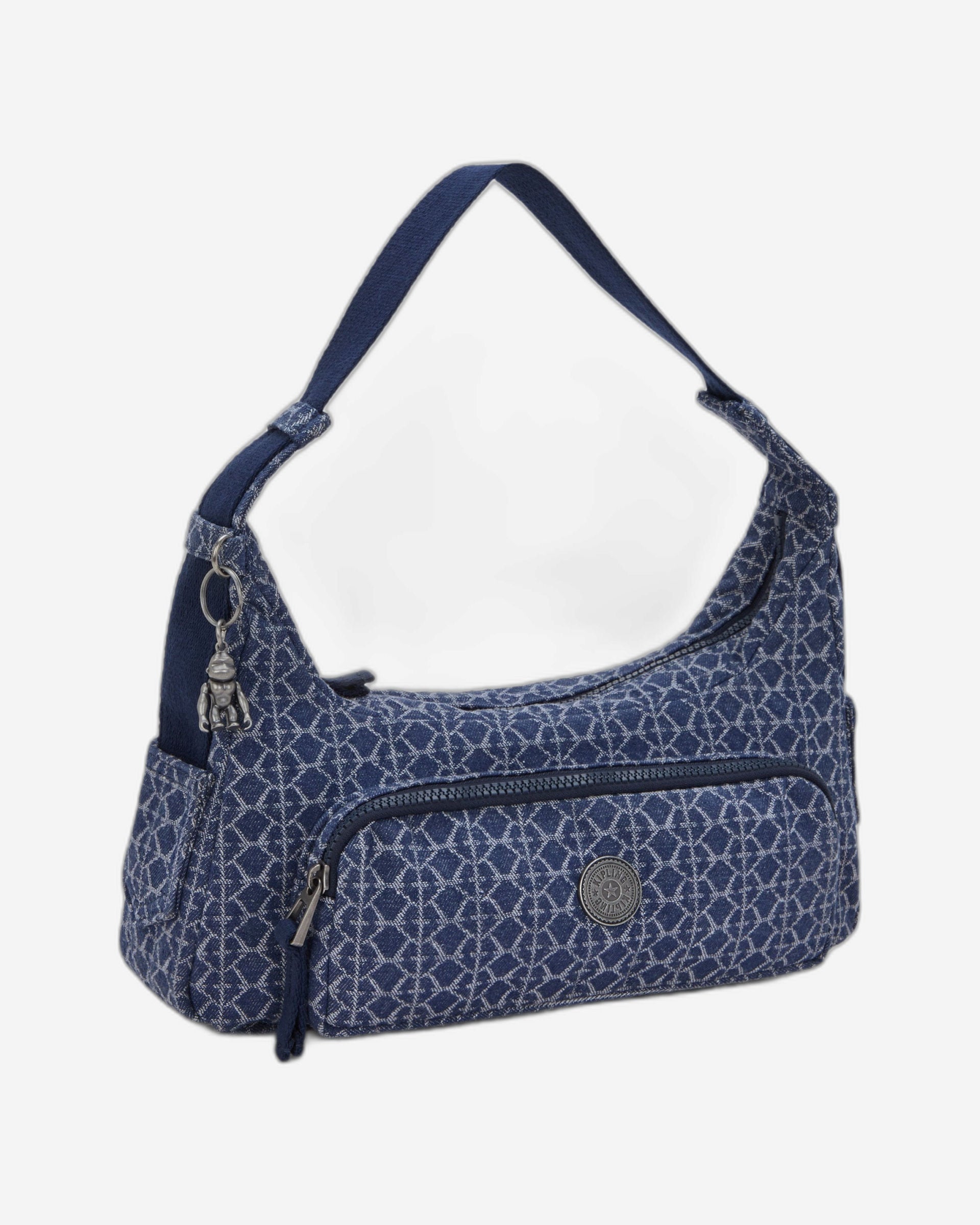 Kipling Karis S Signature Denim Shoulder Bag I5455-7PF