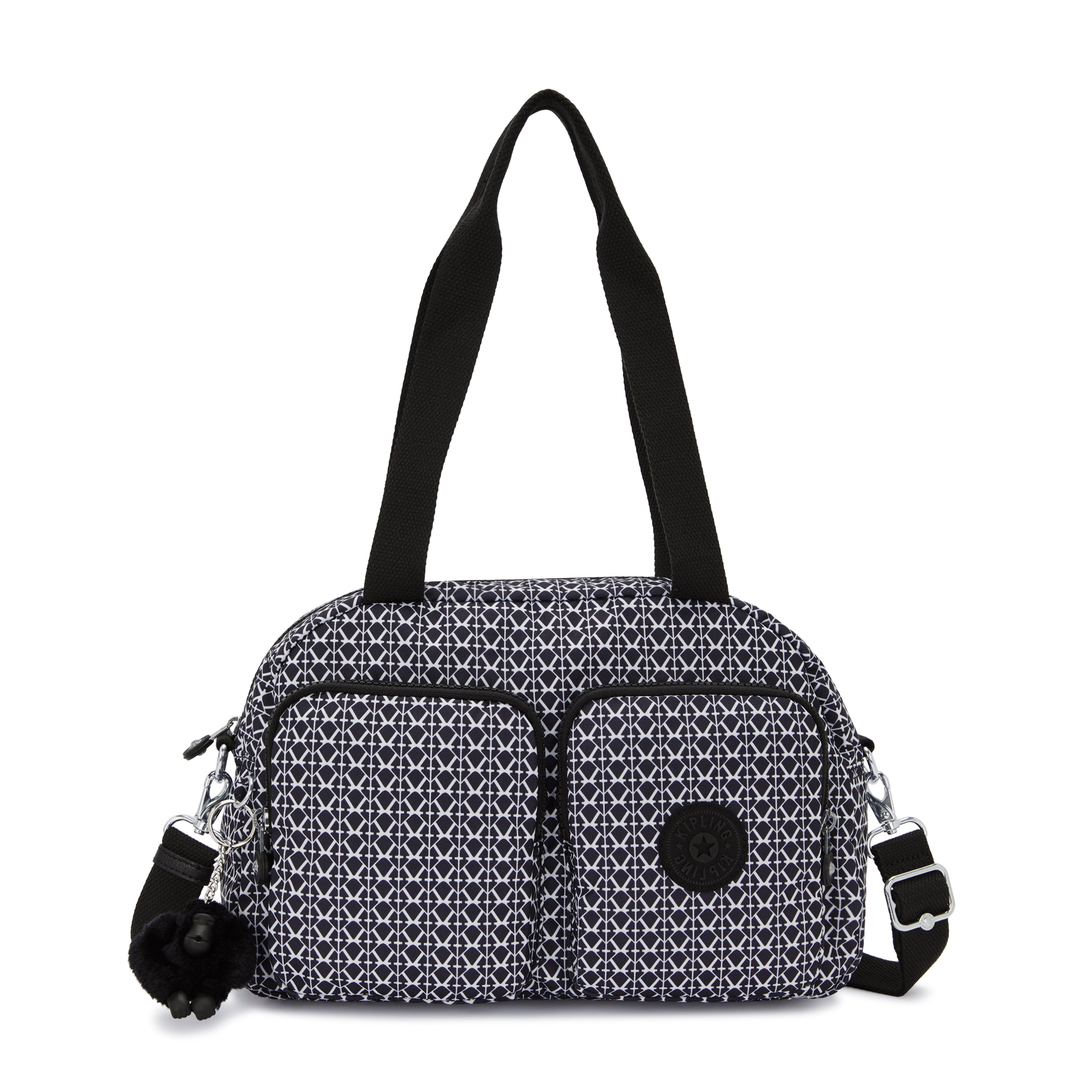 Kipling Cool Defea Signature Print Medium Shoulder Bag C2I5479-DD2
