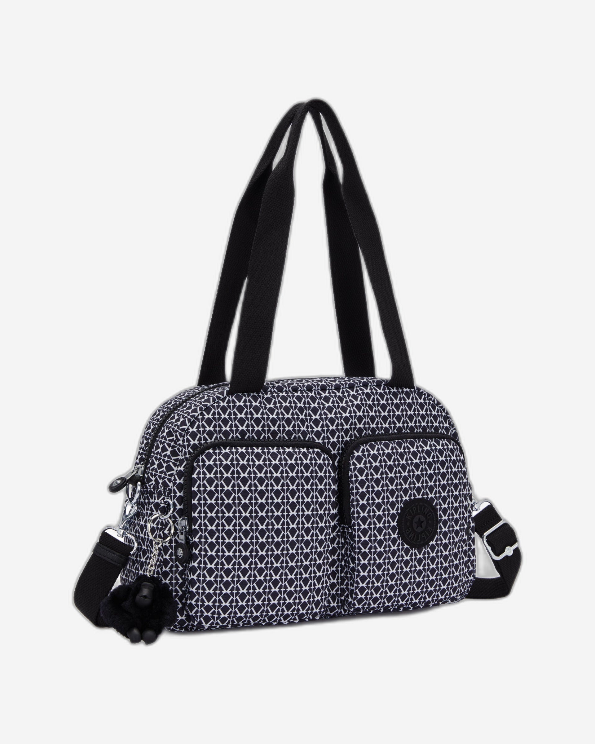 Kipling Cool Defea Signature Print Medium Shoulder Bag C2I5479-DD2