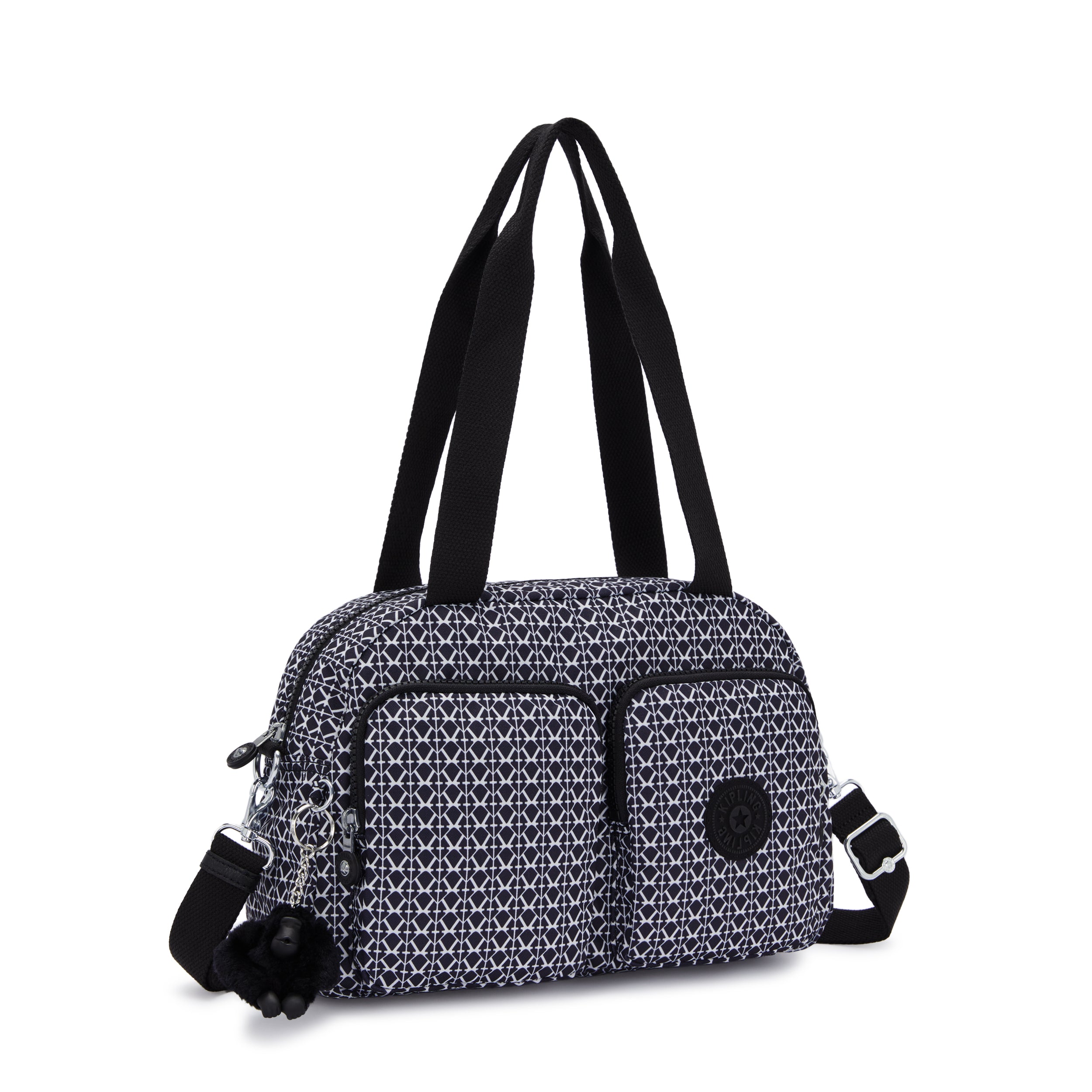 Kipling Cool Defea Signature Print Medium Shoulder Bag C2I5479-DD2