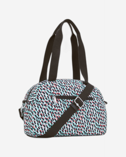 Kipling Cool Defea Abstract Print Medium Shoulder Bag C2I5479-GN6