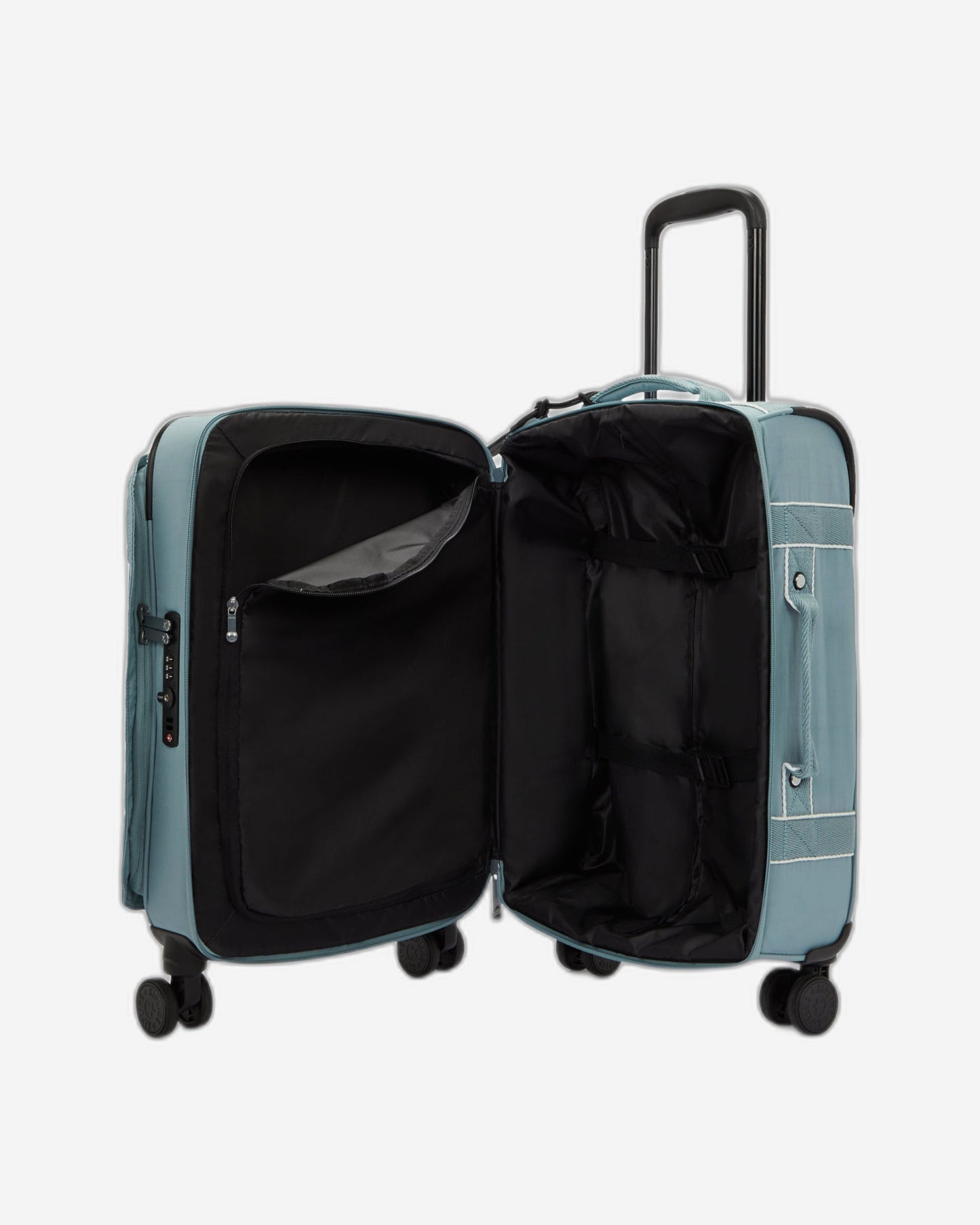 Kipling Spontaneous S Relaxed Grey Small Wheeled Luggage I5508-3NL