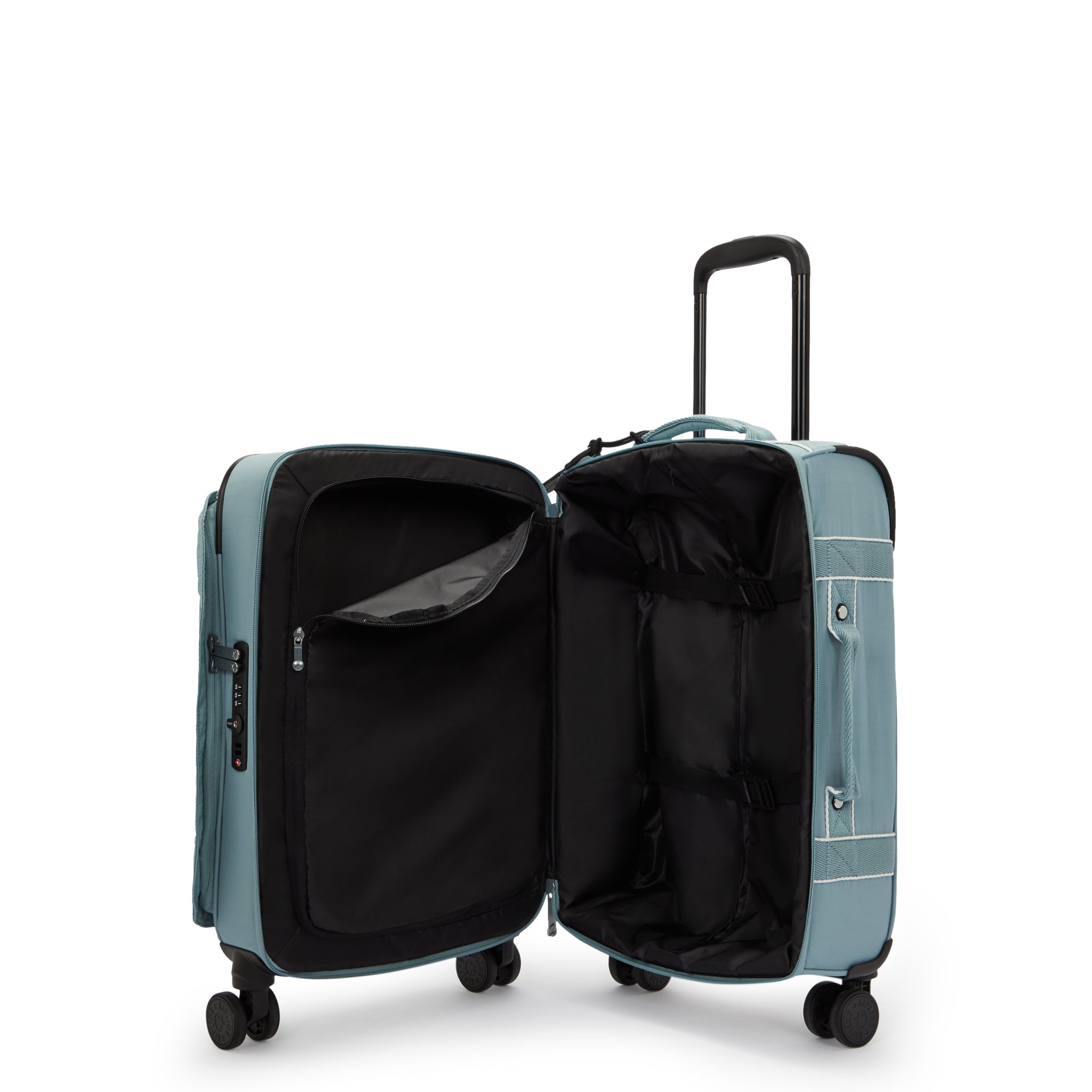 Kipling Spontaneous S Relaxed Grey Small Wheeled Luggage I5508-3NL