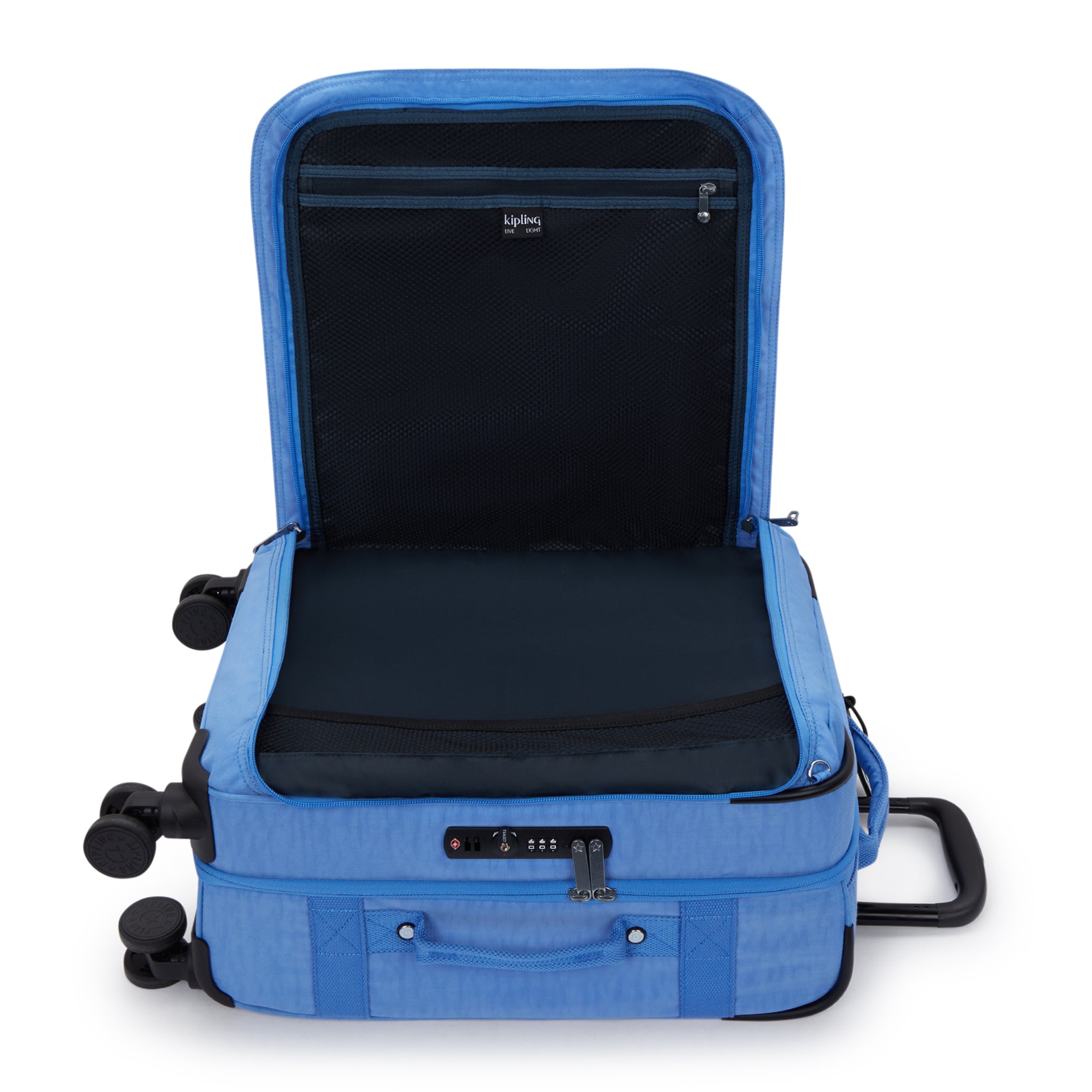 Kipling Spontaneous S Cocktail Blue Small Wheeled Luggage I5508-87S