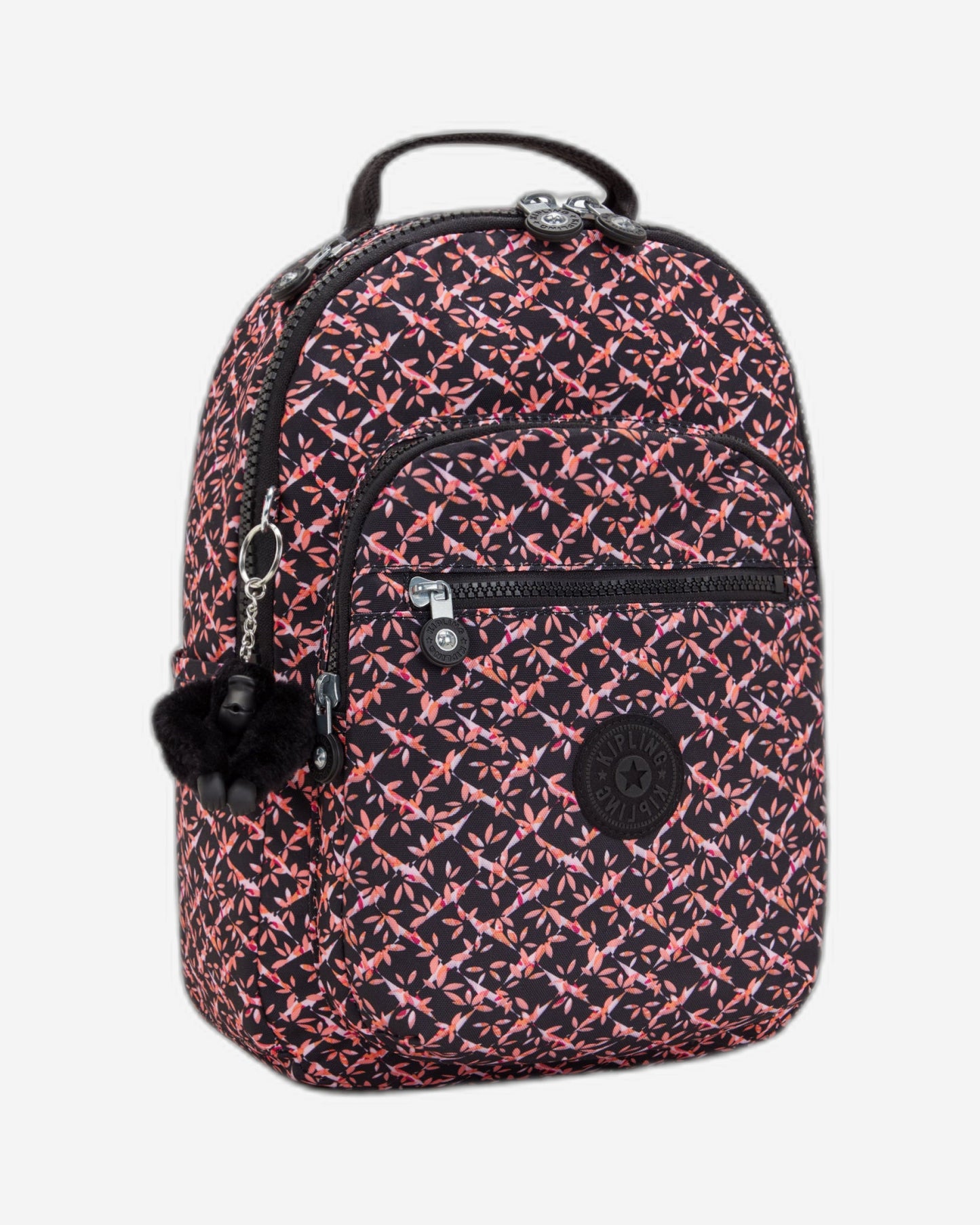 Kipling Seoul S Dancing Bouquet Small Backpack with Laptop Protection I5611-46X