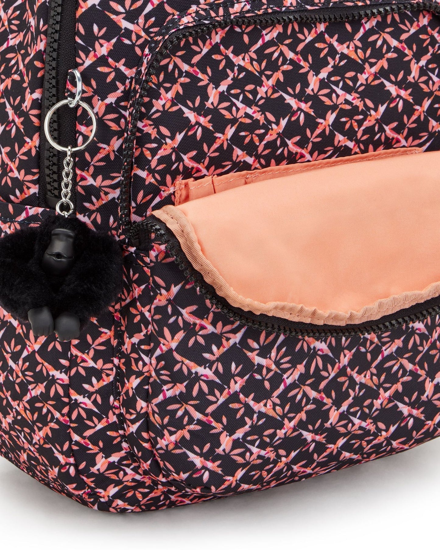 Kipling Seoul S Dancing Bouquet Small Backpack with Laptop Protection I5611-46X