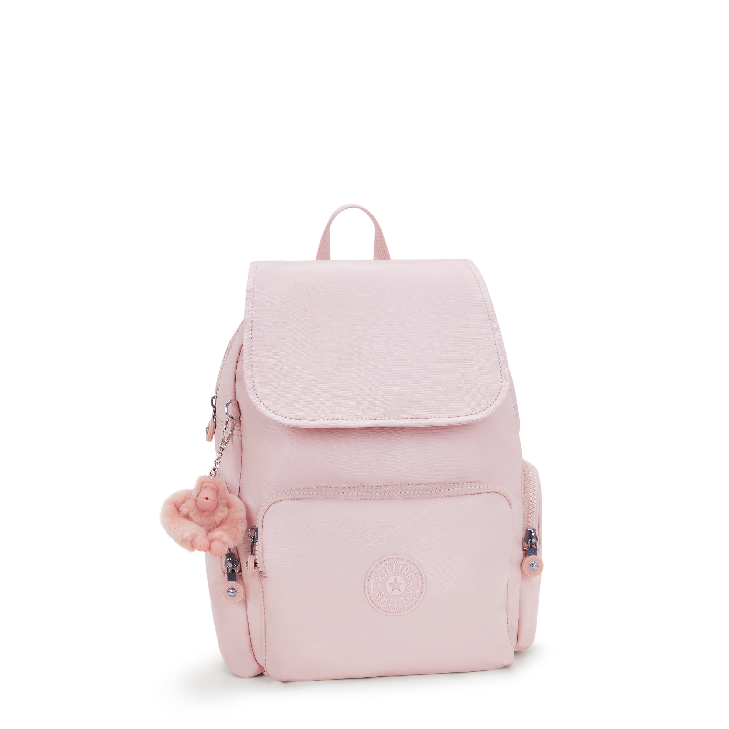 Kipling City Zip S Pink Shine Small Backpack I5634-3DZ