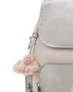 Kipling City Zip S Pink Shine Bl Small Backpack I5634-3EL