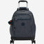 Kipling New Zea Marine Navy Large Wheeled Backpack C2I5635-58C