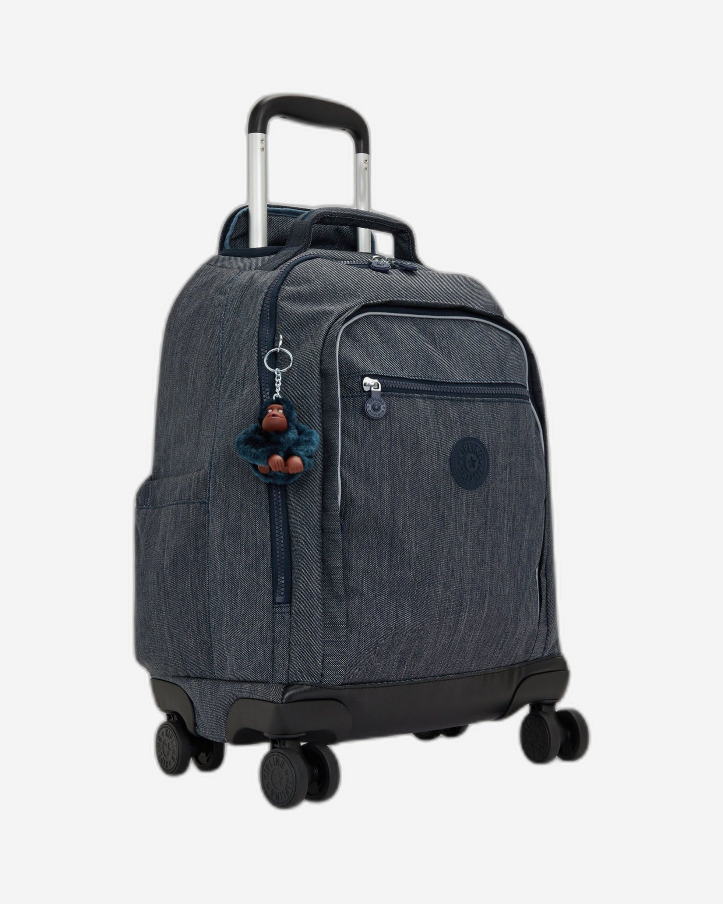 Kipling New Zea Marine Navy compartment Wheeled Bag I5635-58C