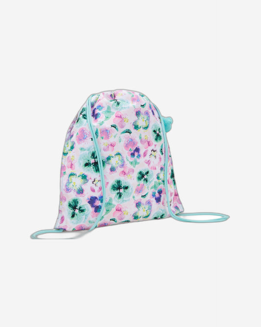 Kipling Supertaboo Aqua Blossom Medium Backpack C2I5637-7EC