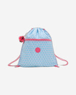 KIPLING-Supertaboo-Medium backpack (with drawstring)-Dreamy Geo C-I5637-D1W