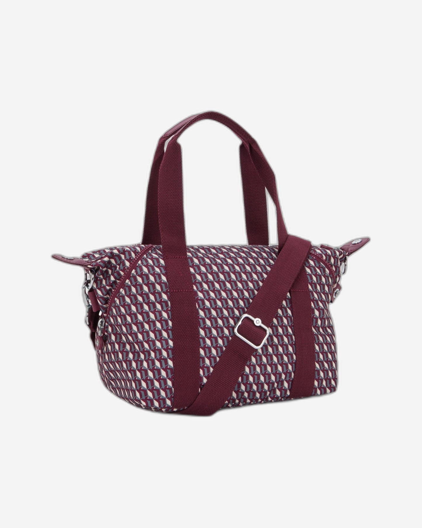 Kipling Art Mini 3Dk Wine Small handbag (with removable shoulderstrap) I5656-1PB